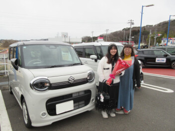 新車ワゴンＲスマイルご納車です☆