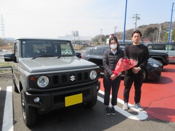 新車ジムニーご納車です！！