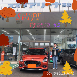 オレンジのスイフト納車しました☆彡