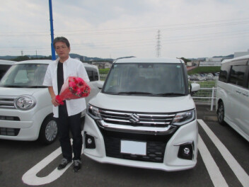 新車ソリオご納車です！！