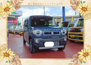 ハスラーＨＹＢＲＩＤ Ｘ☆ご納車いたしました♪