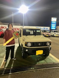 お待たせいたしました！新車ジムニー納車です！