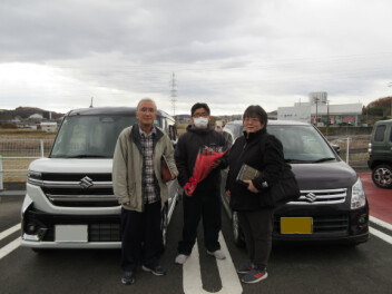 新車スペーシアカスタムご納車です！！