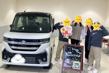 スペーシアカスタム納車しました！