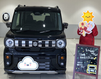 スペーシアカスタム納車しました！