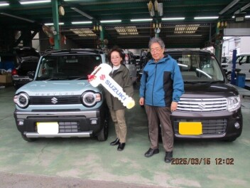 加古川市S様ハスラー納車式！