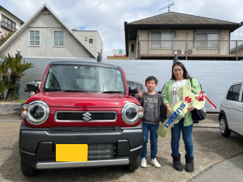 加古郡A様ハスラー納車式！