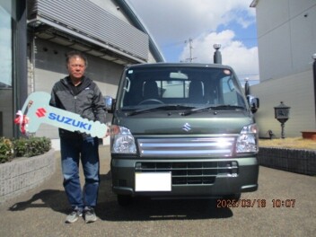加古郡S様キャリイ納車式！