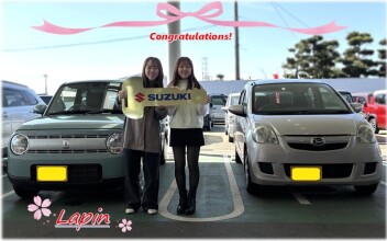 ❀祝❀ラパン₍ᐢ. ̫.ᐢ₎ご納車！