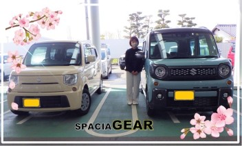 ❀祝❀スペーシアギアご納車(^_-)-☆