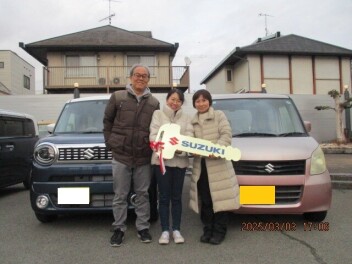 神戸市T様ワゴンRスマイル納車式！