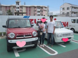 納車 辻垣内さん