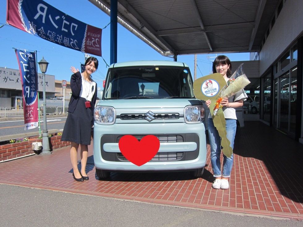 納車 プラグさん