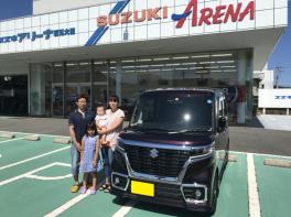 ～Ｓ様　スペーシアカスタム　ご納車～