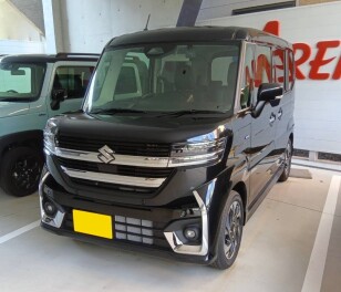 スペーシアカスタム　ご納車おめでとうごさいます