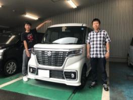 O様、スペーシアカスタム納車しました！☆