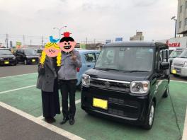 ♪～Ｓ様・新車スペーシア納車～♪