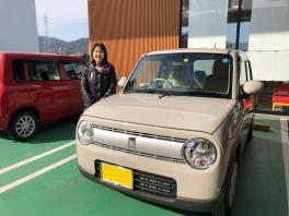 ｡:*ﾟ♪Ｏ様ラパン納車♪ﾟ;+｡