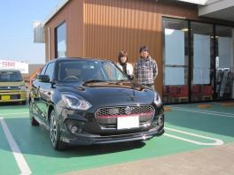 ★井原市Ｓ様★スイフトRStセーフティパッケージ★納車★