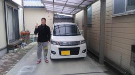 神辺町Ⅰ様★ワゴンRスティングレー納車★
