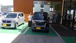 【スペーシアカスタムHYBRID XS・アーバンブラウンパールメタリック納車】