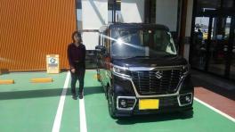 ★スペーシアカスタム HYBRID XS♦︎納車♦︎