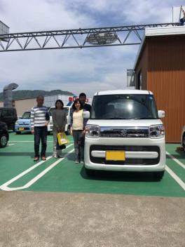 スペーシア♪Xグレード納車♪