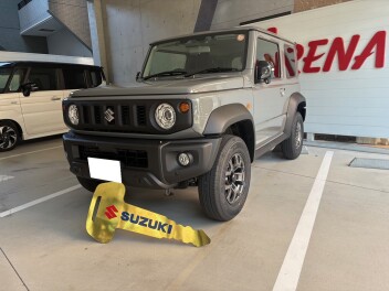 ジムニーシエラ　ご納車おめでとうございます