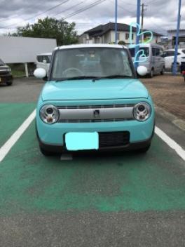 ✨かわいい緑のツートンルーフのお車御納車でした✨