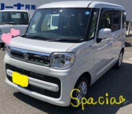 白色のスペーシア御納車でございます✱