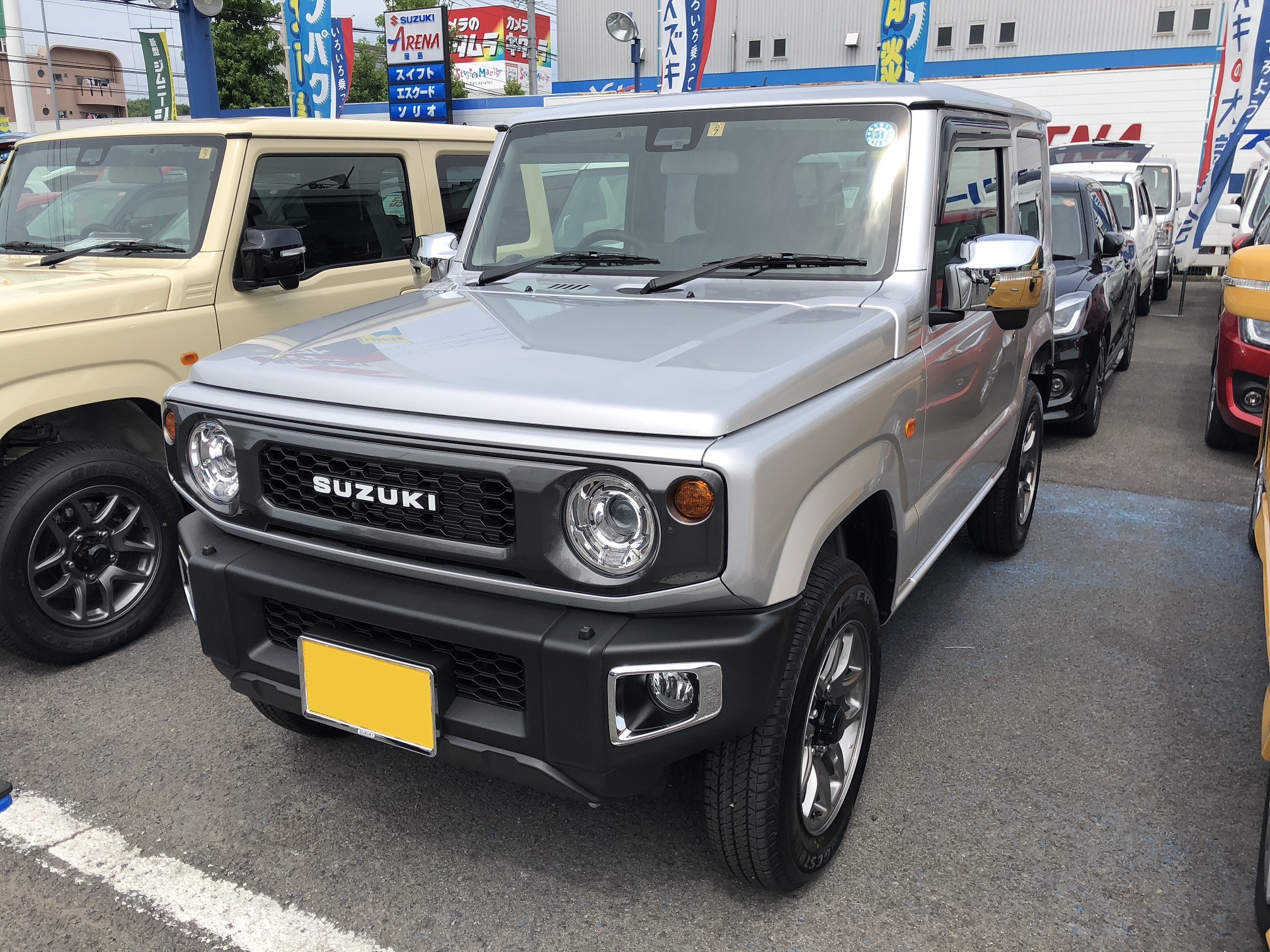 新型ジムニー納車 納車ギャラリー お店ブログ 株式会社スズキ自販香川 スズキアリーナ屋島 U S Station屋島