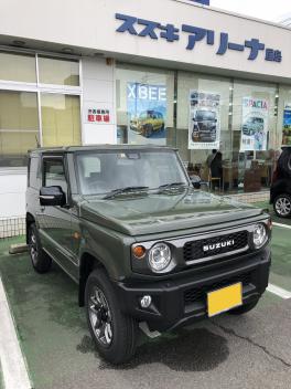 新型ジムニー納車