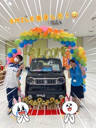 ☆新型ワゴンＲスマイル　展示車来ました☆