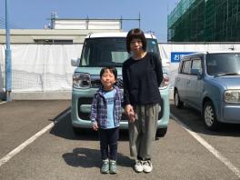 Ｎ様のスペーシア納車致しました！