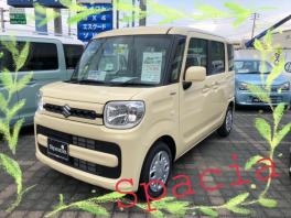 スペーシア＊シフォンアイボリーメタリックの展示車が仲間入り！！