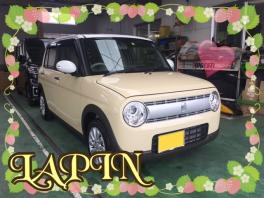 景山様のラパン納車致しました！