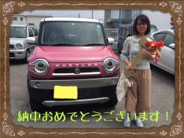 川村様のハスラー納車致しました！