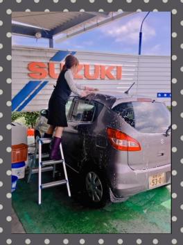 洗車しました♪