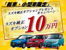 オプション１０万円プレゼント！！