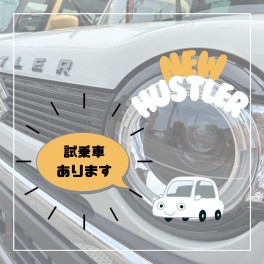 新しいハスラーのご試乗車いかがですか？＾＾