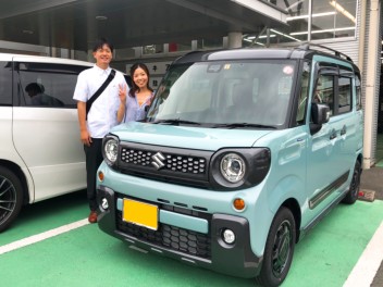 遊びゴコロ満載！スペーシアギアご納車です！