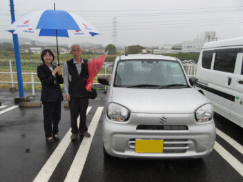 新車アルトご納車です！