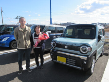 新車ハスラーご納車です！