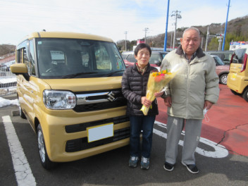 スペーシアご納車です！！