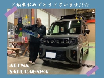 ご納車ありがとうございました！！(≧▽≦)