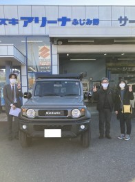 ジムニーシエラご納車おめでとうございます！