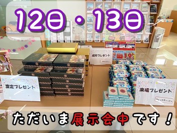 ❕ ただいま展示会中です！きてね～！