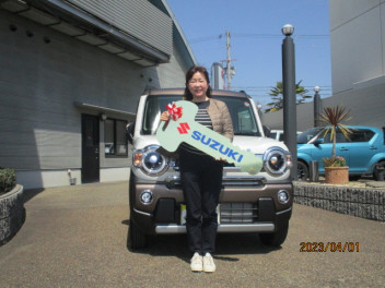 明石市Y様ハスラー納車式！