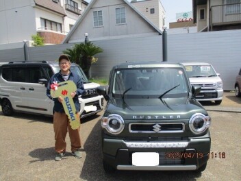 加古川市I様ハスラー納車式！