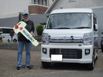 加古郡M様エブリイワゴン納車式！